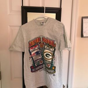 VINTAGE Super Bowl XXXI Packers/Patriots t-shirt